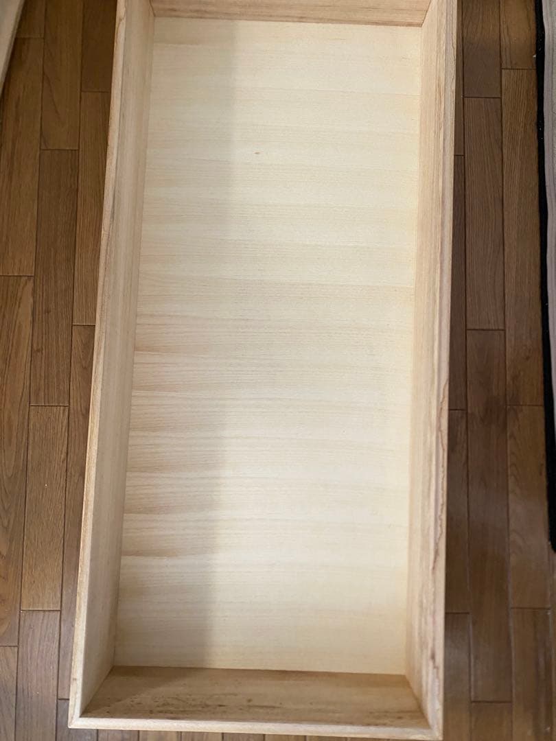 桐箱　５段キャスター付き