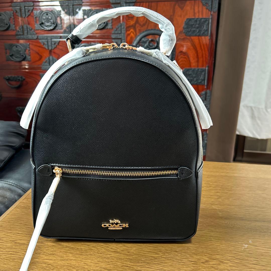コーチ　リュック　ブラック