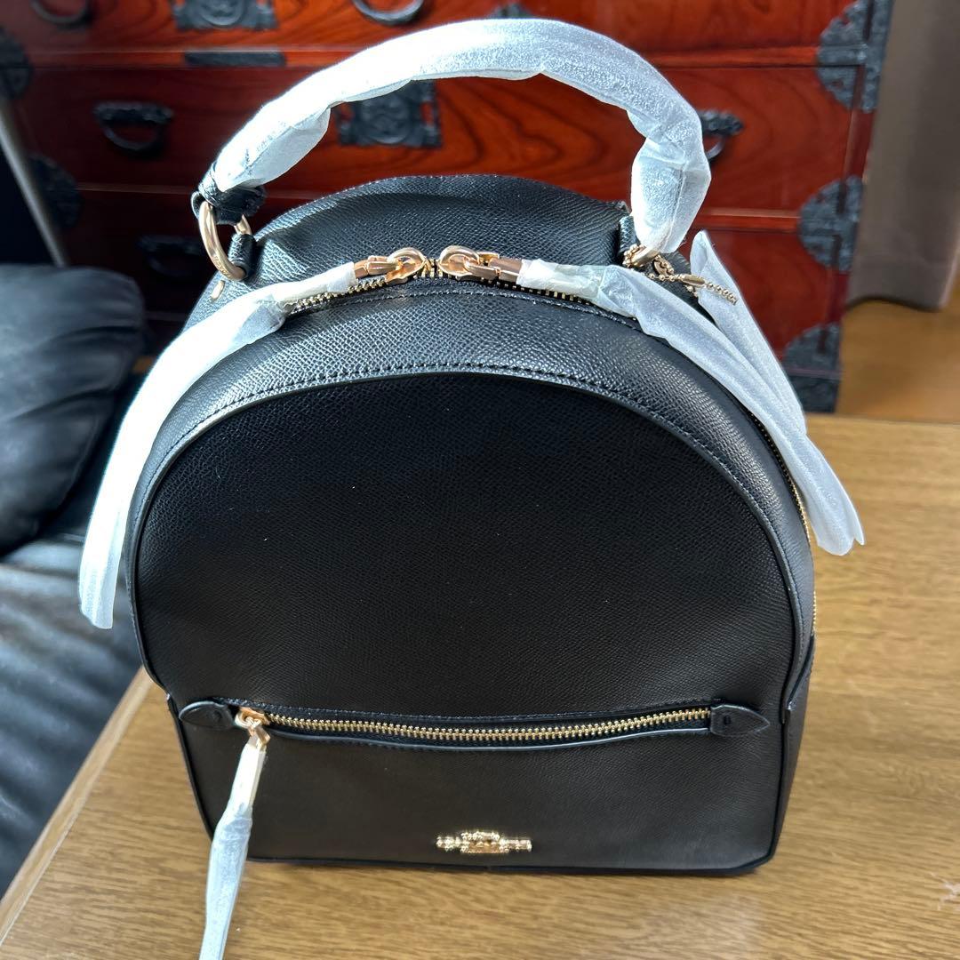 コーチ　リュック　ブラック