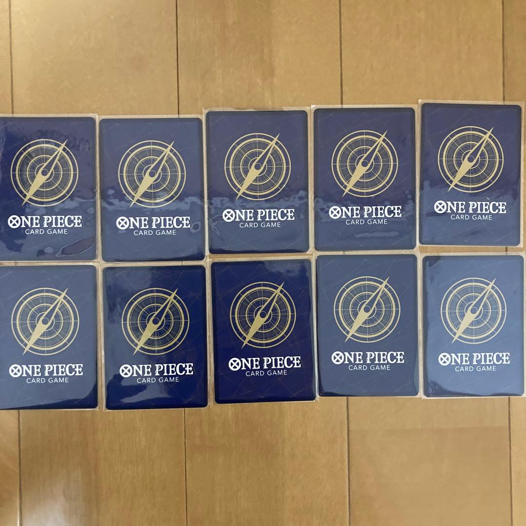 ワンピースカード ルフィ　ジャンプ　プロモカード 王冠　10枚