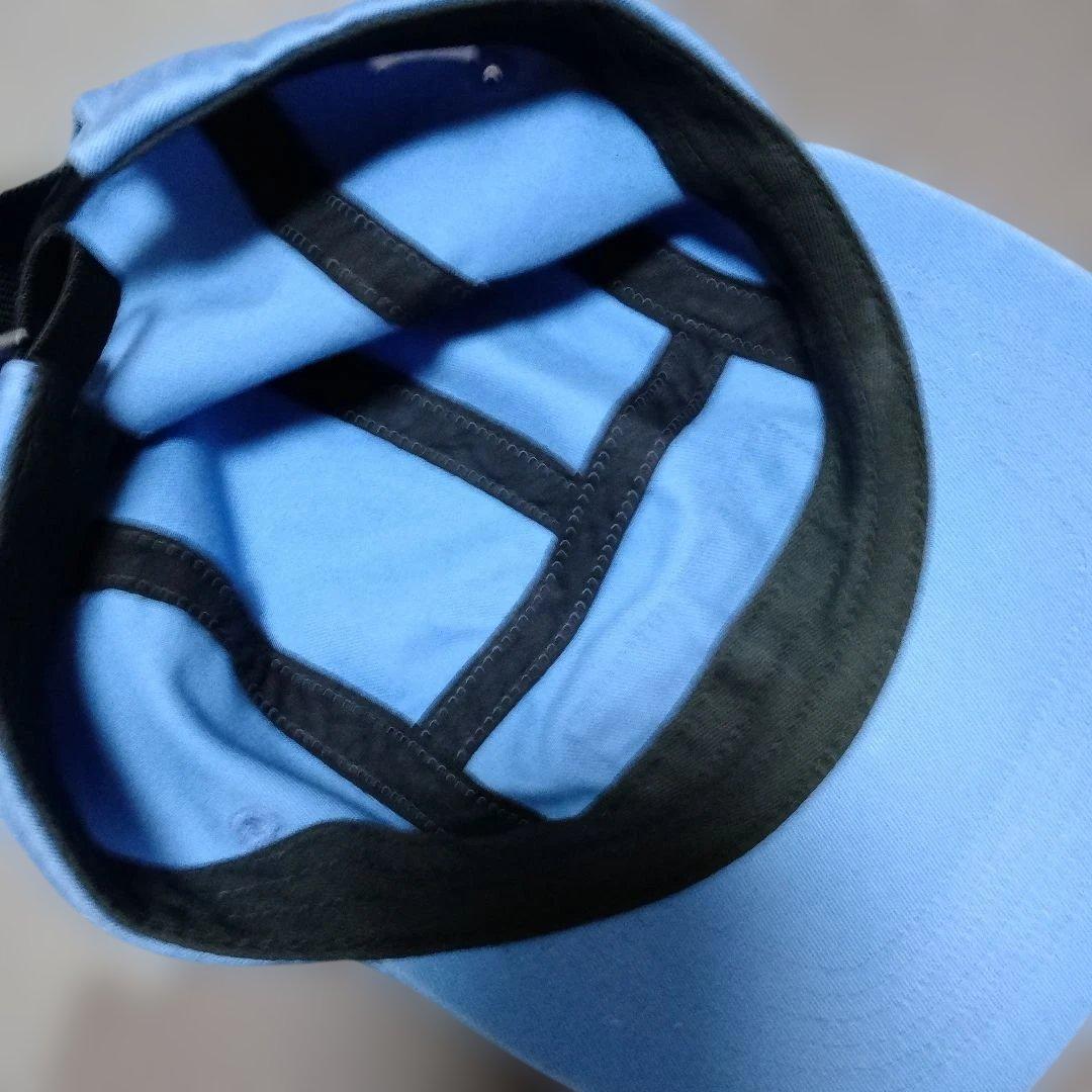 最終美品⭕️Supreme ライトブルー キャップ定価20000円