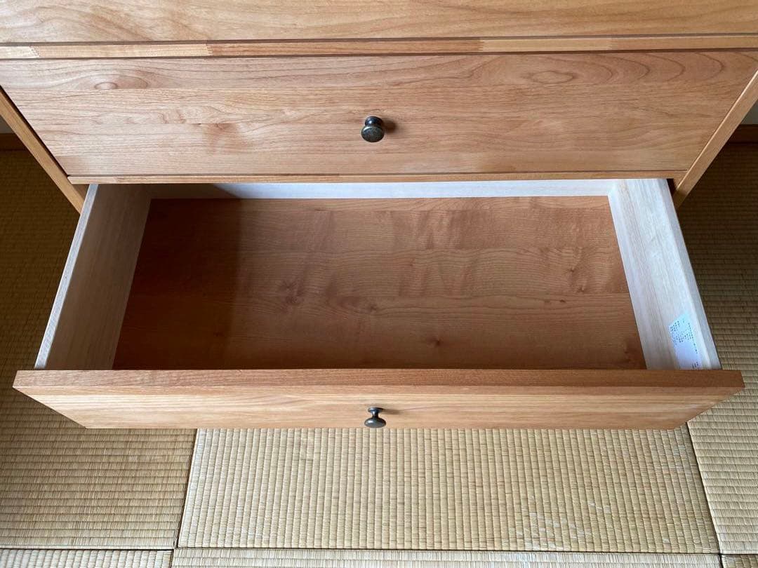 momo natural モモナチュラル チェスト 無垢材 天然木タンス