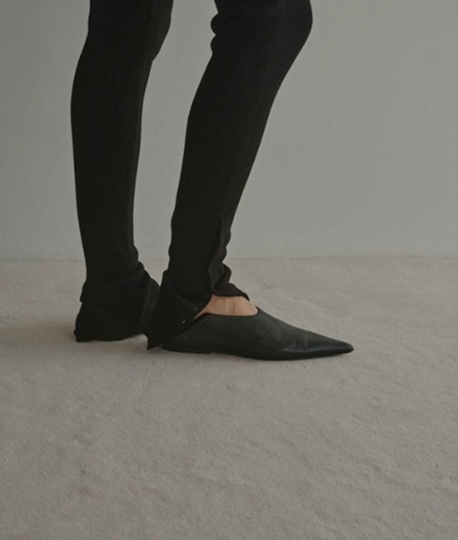 etretokyo　ヘムボタンニットレギンス