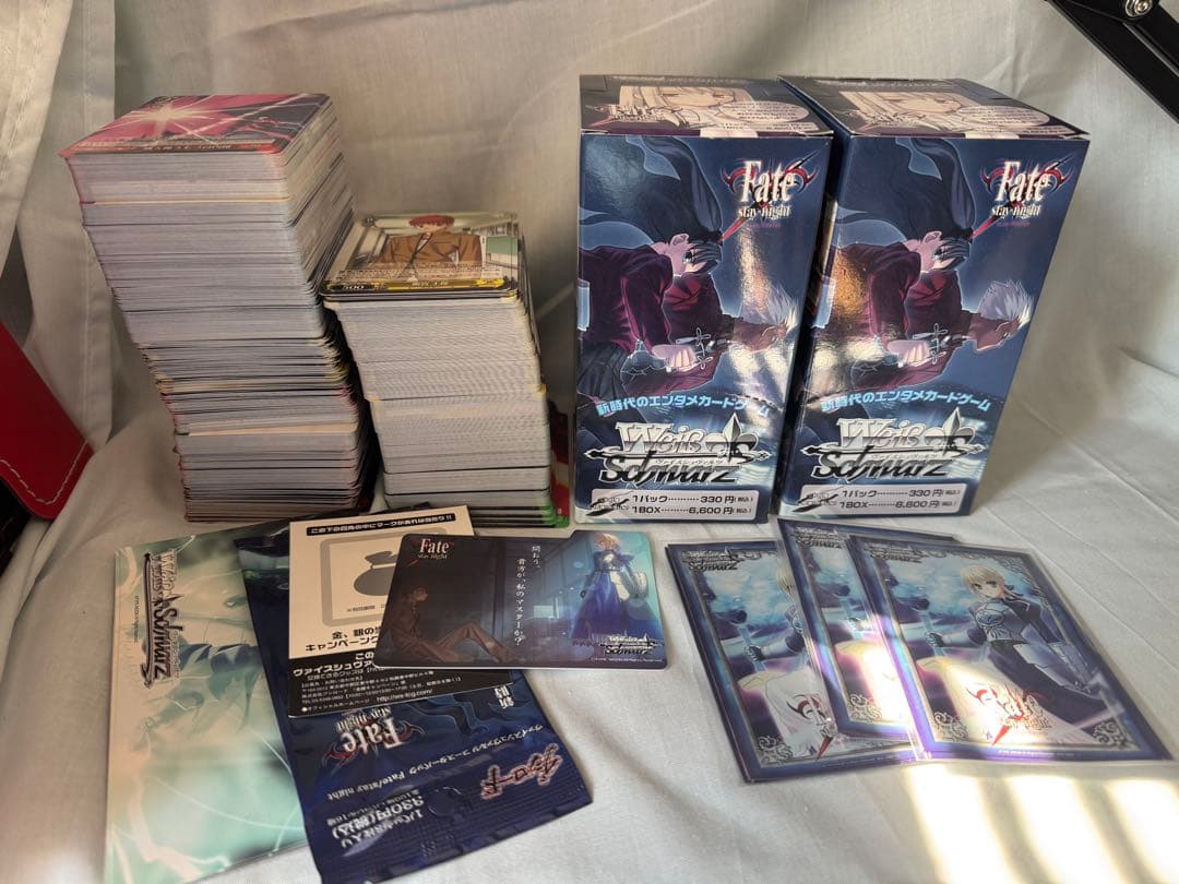 ヴァイスシュヴァルツ Fate/stay night トレーディングカードまとめ