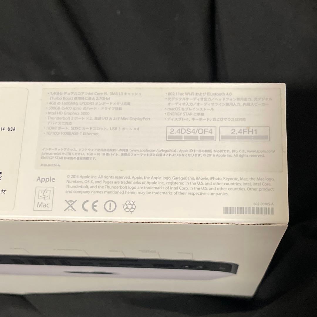 スマホ・タブレット・パソコン APPLE Mac mini MAC MINI MGEM2J/A 2014
