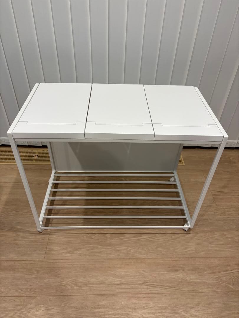 山崎実業　tower 1822 蓋付き目隠し分別ダストタワー