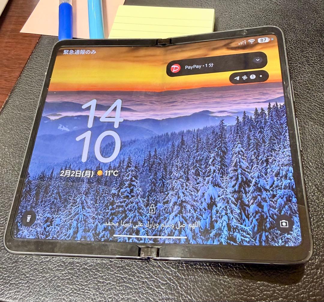 折りたたみ式Pixel Fold本体SIMフリー