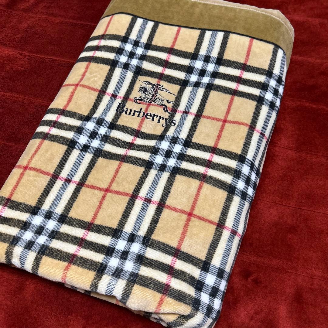 BURBERRY バーバリー　綿毛布