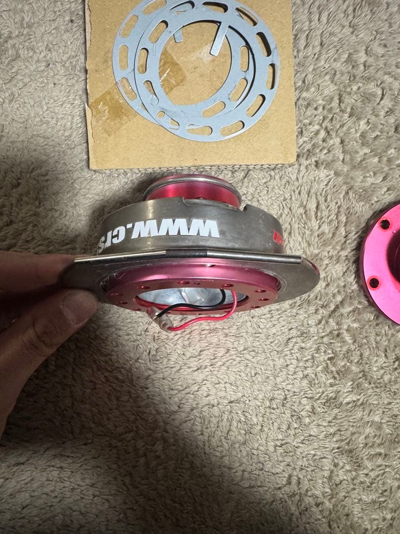 worksbell(赤色)フリッパー付き