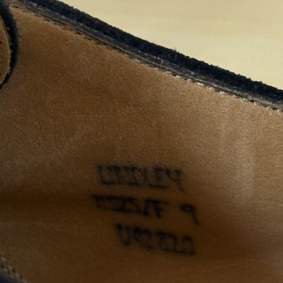 ジョセフチーニー　ブラック　スエード　シングルモンク　ドレスシューズ　メンズ