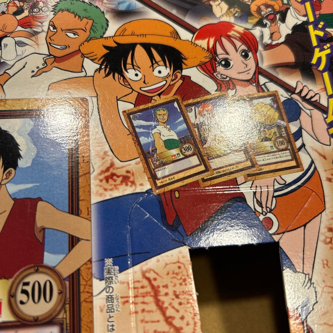 カードダス ワンピース　versusバギー海賊団　台紙　台形