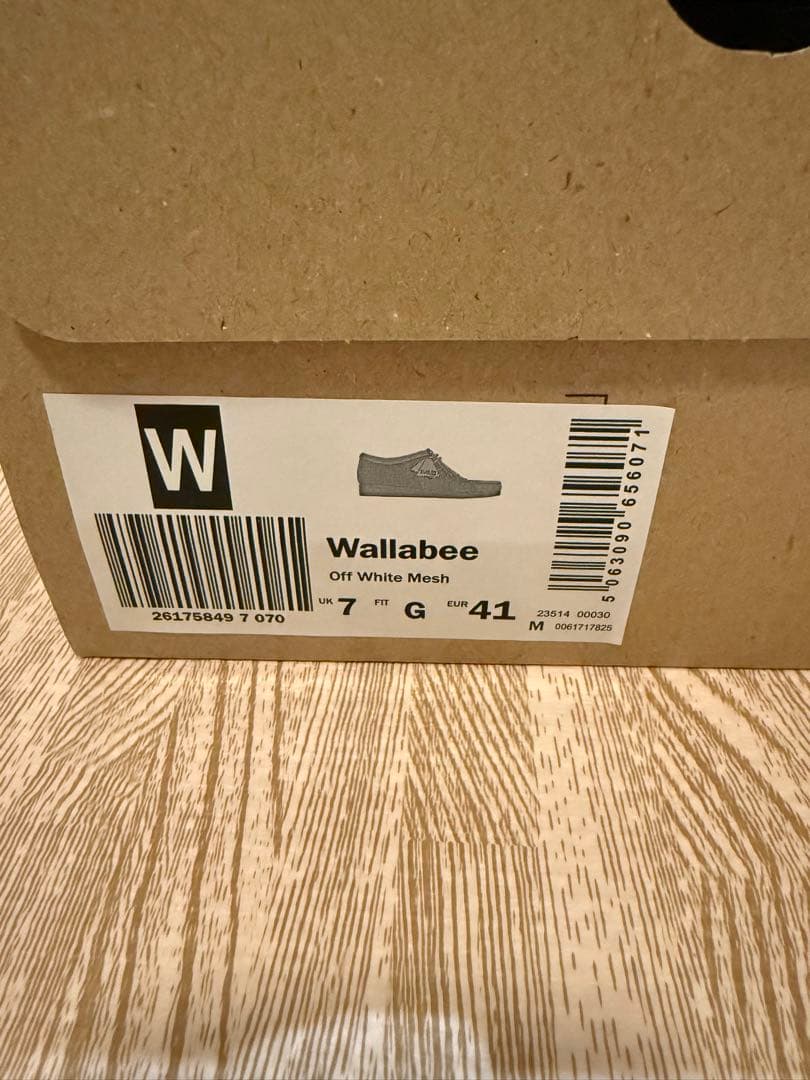 Clarks Originals WALLABEE ワラビー オフホワイト