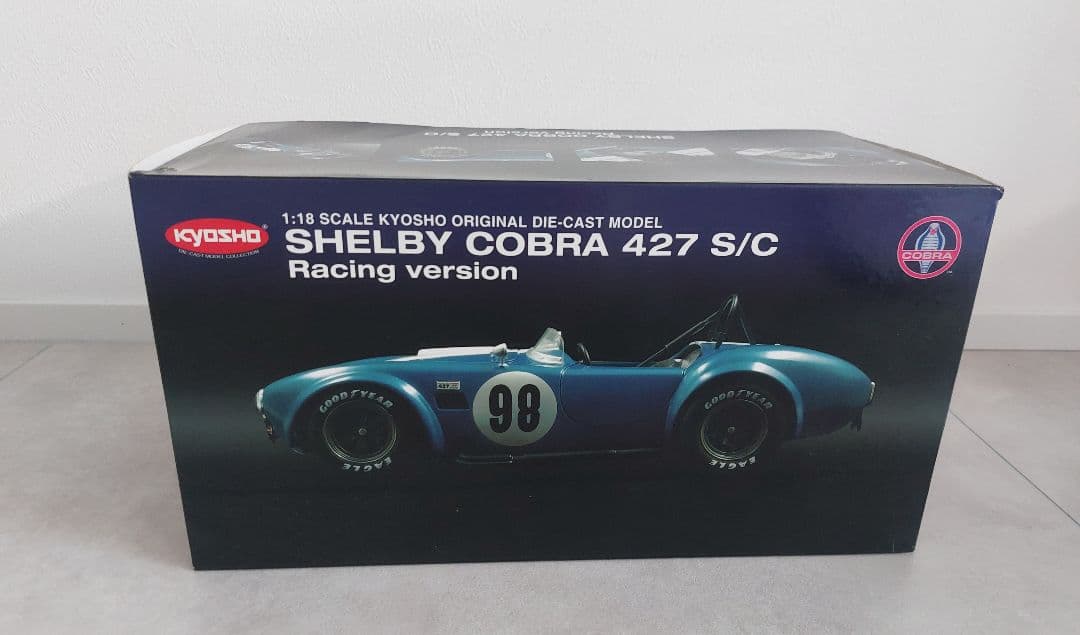 ミニカー KYOSHO SHELBY COBRA 427 S/C Racing