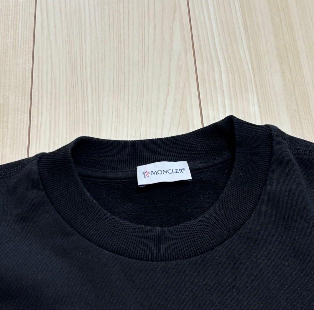 ア*ル様 【美品】モンクレール スウェット トレーナー ブラック L