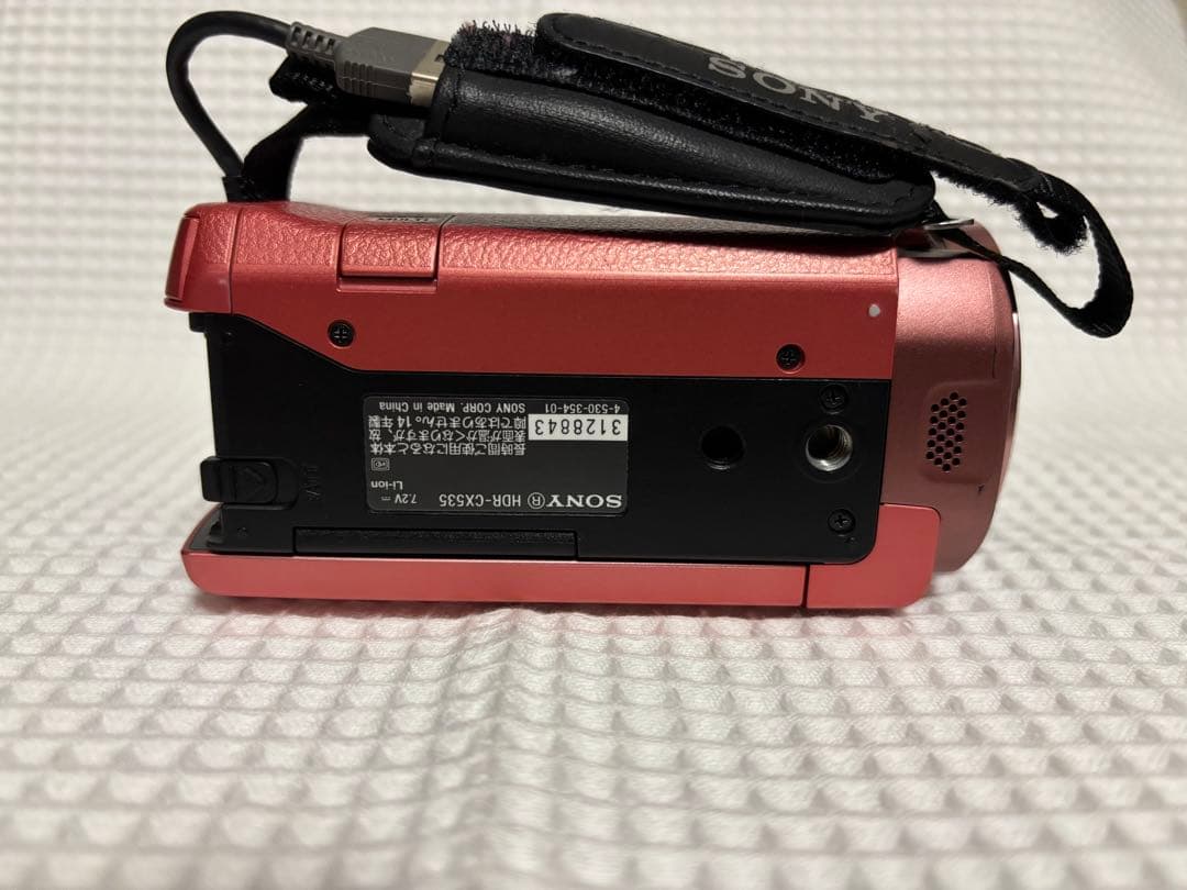 SONY HDR-CX535 ピンク　ハンディカム