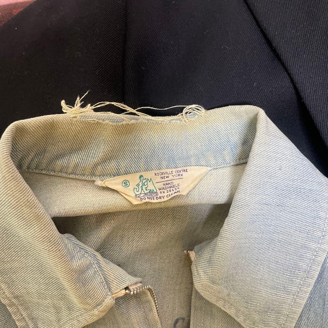 ジャケット・アウター 60's Denim Work Jacket \" Hand Print\"