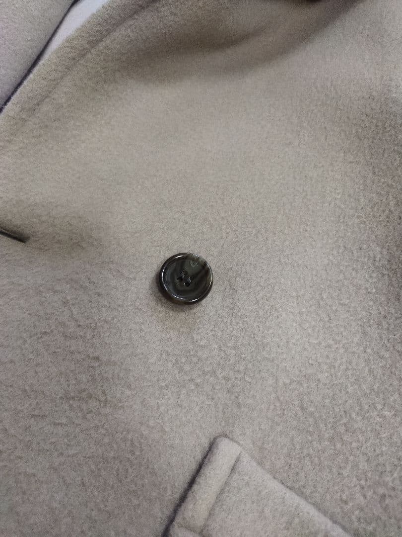 美品♪バビロン manteco社 イタリア ウールコート 38