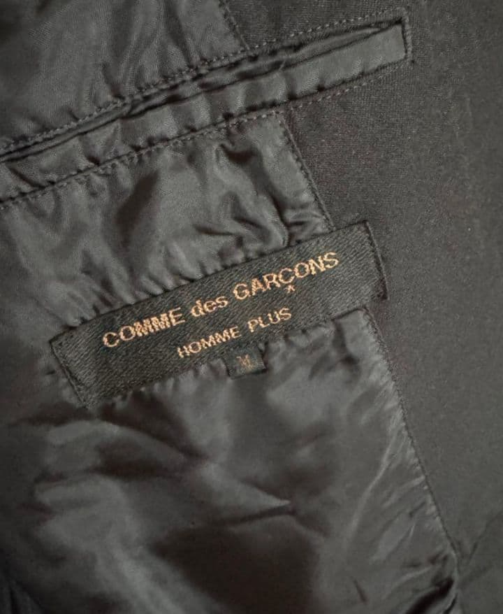COMME des GARCONS HOMME PLUS ポリ縮絨ジャケット M