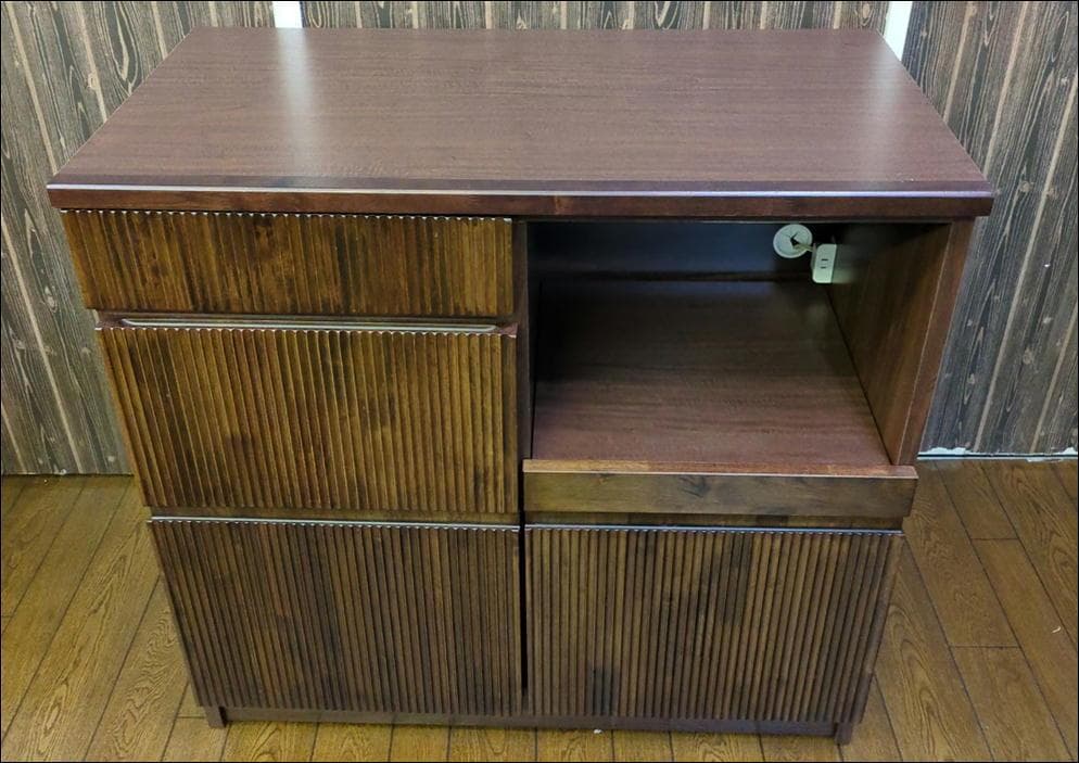 〈たのめる便〉a.flat エーフラット キッチンカウンター アジアンテイスト