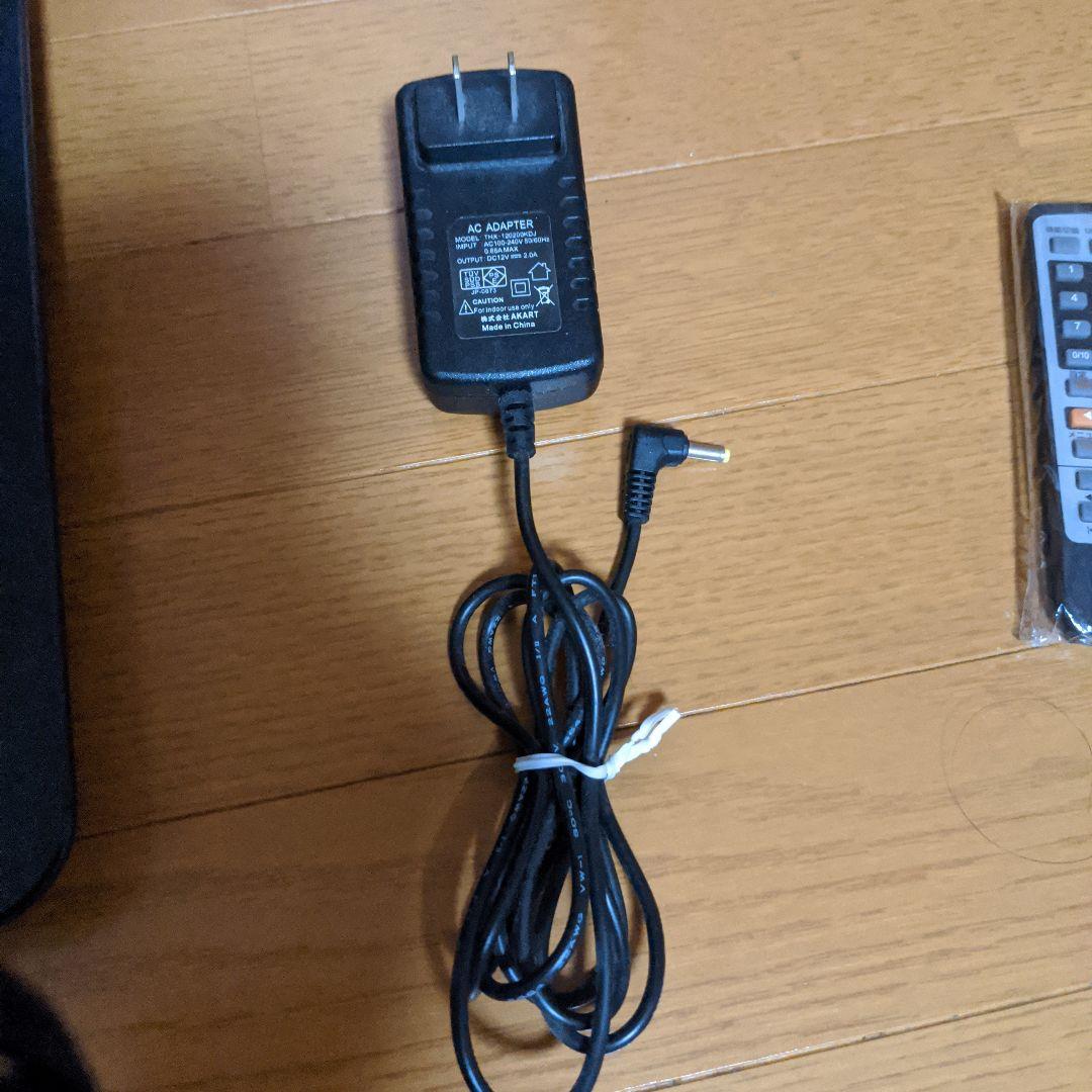 15.4インチフルセグ録画機能付きDVDプレイヤー