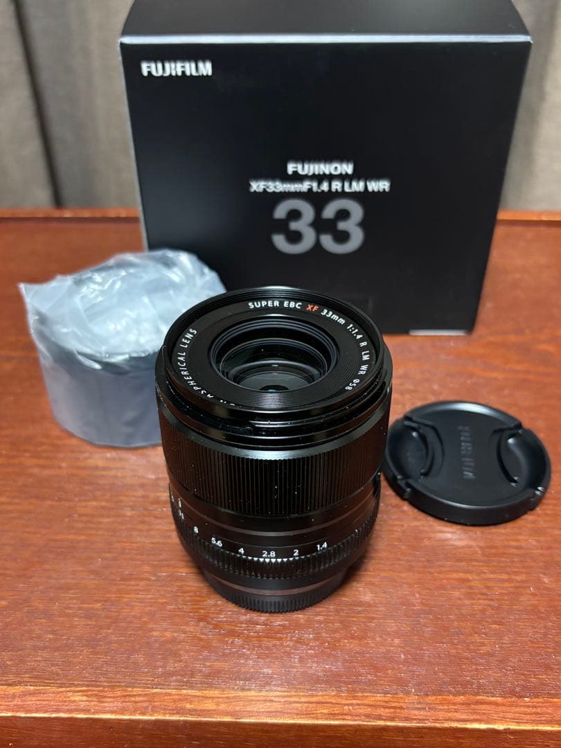 【美品・元箱付属】Fujifilm XF33mmF1.4 R LM WR