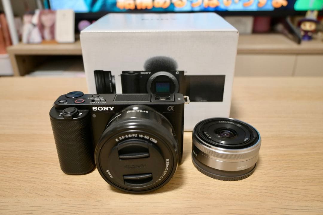 【超お得なレンズ2個セット】SONY ZV-E10(美品)
