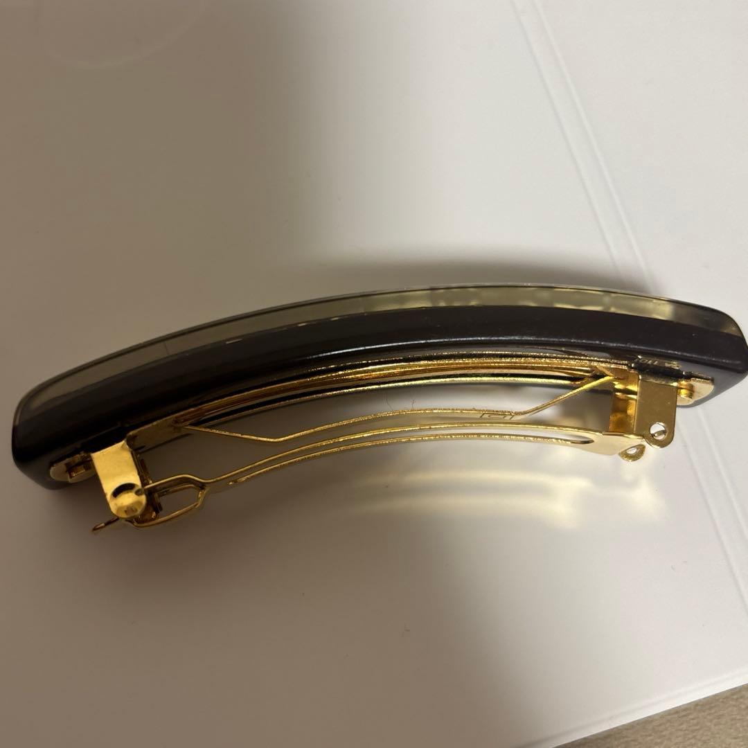 Louis Vuitton ヘアクリップ ブラック・ゴールド