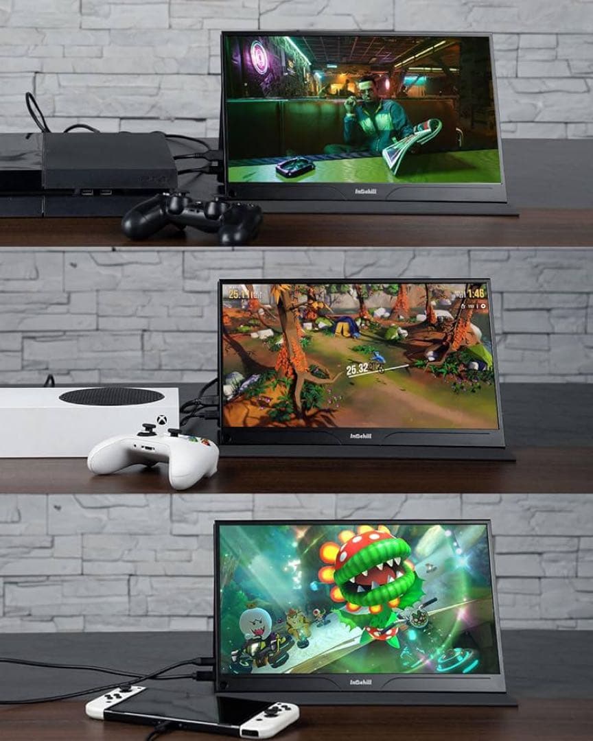 Intehill ポータブルモニター 15.6インチ　U15NB