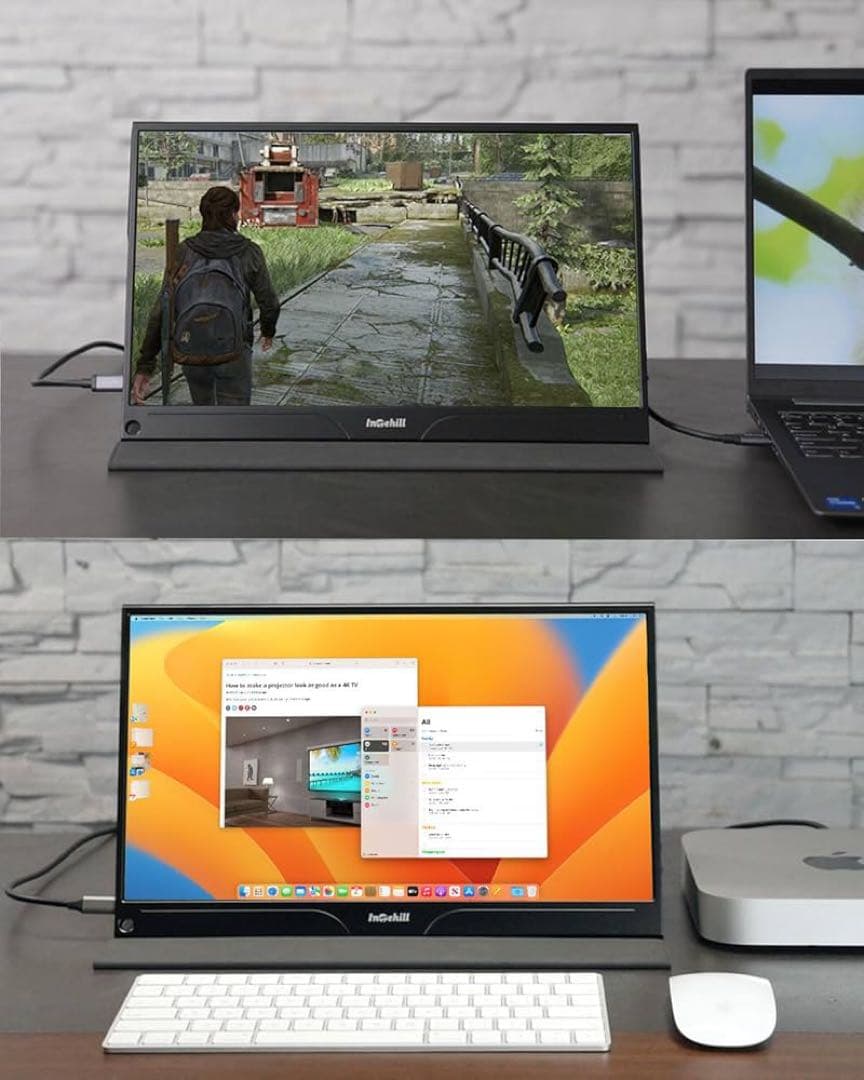 Intehill ポータブルモニター 15.6インチ　U15NB