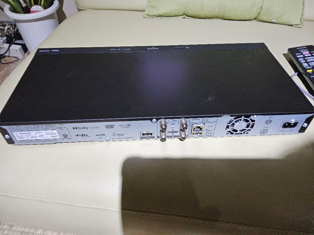 AQUOSブルーレイ SHARP ブルーレイレコーダー 2B-C05EW1