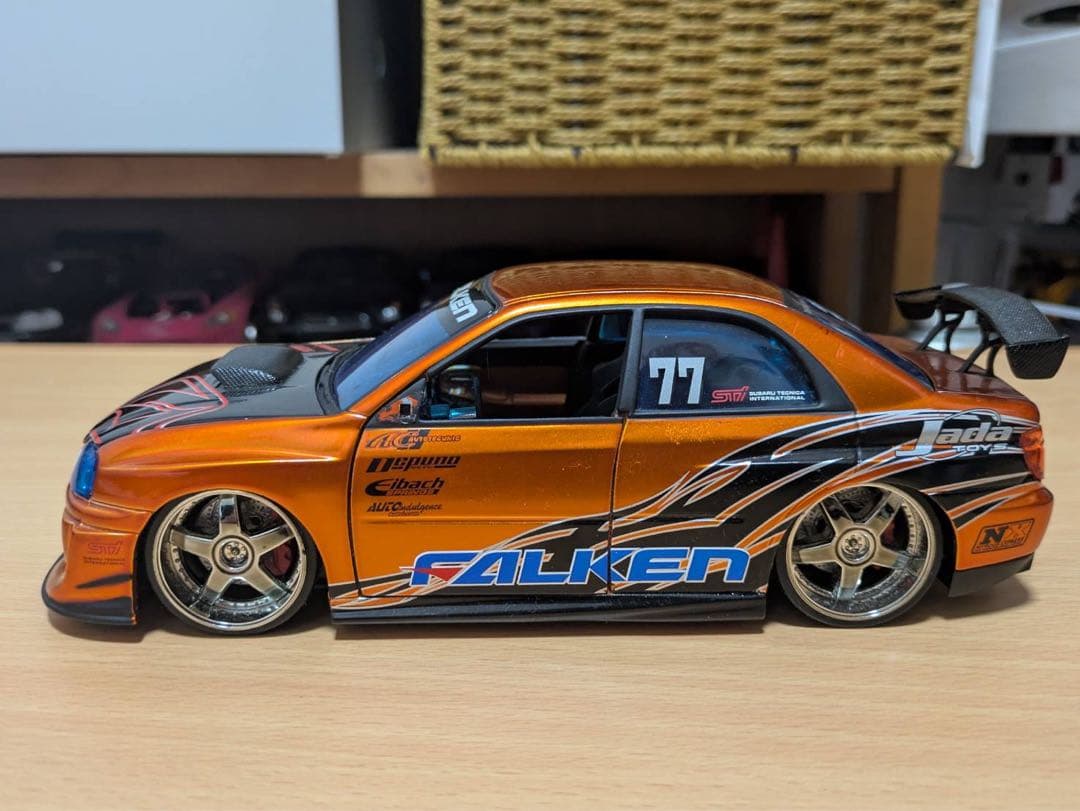 jada 1/24 スバル インプレッサ WRX STI