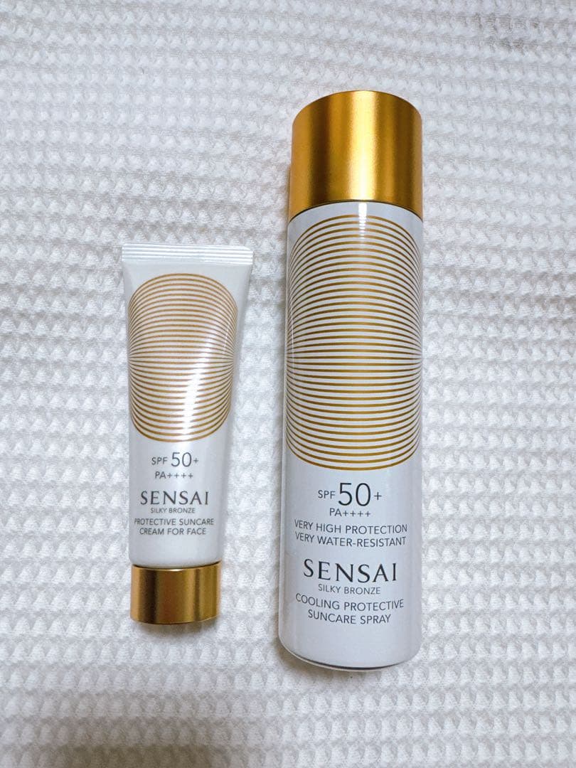 【2種セット】SENSAI センサイ　日焼け止めクリーム＆スプレー