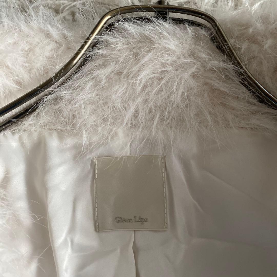 MIA❁グラムリップス　スタンドカラー FUR オーバーコート