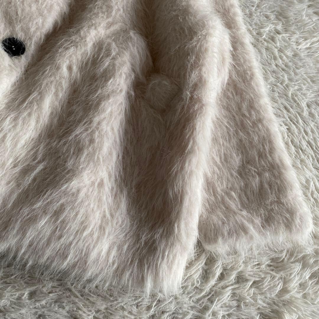 MIA❁グラムリップス　スタンドカラー FUR オーバーコート
