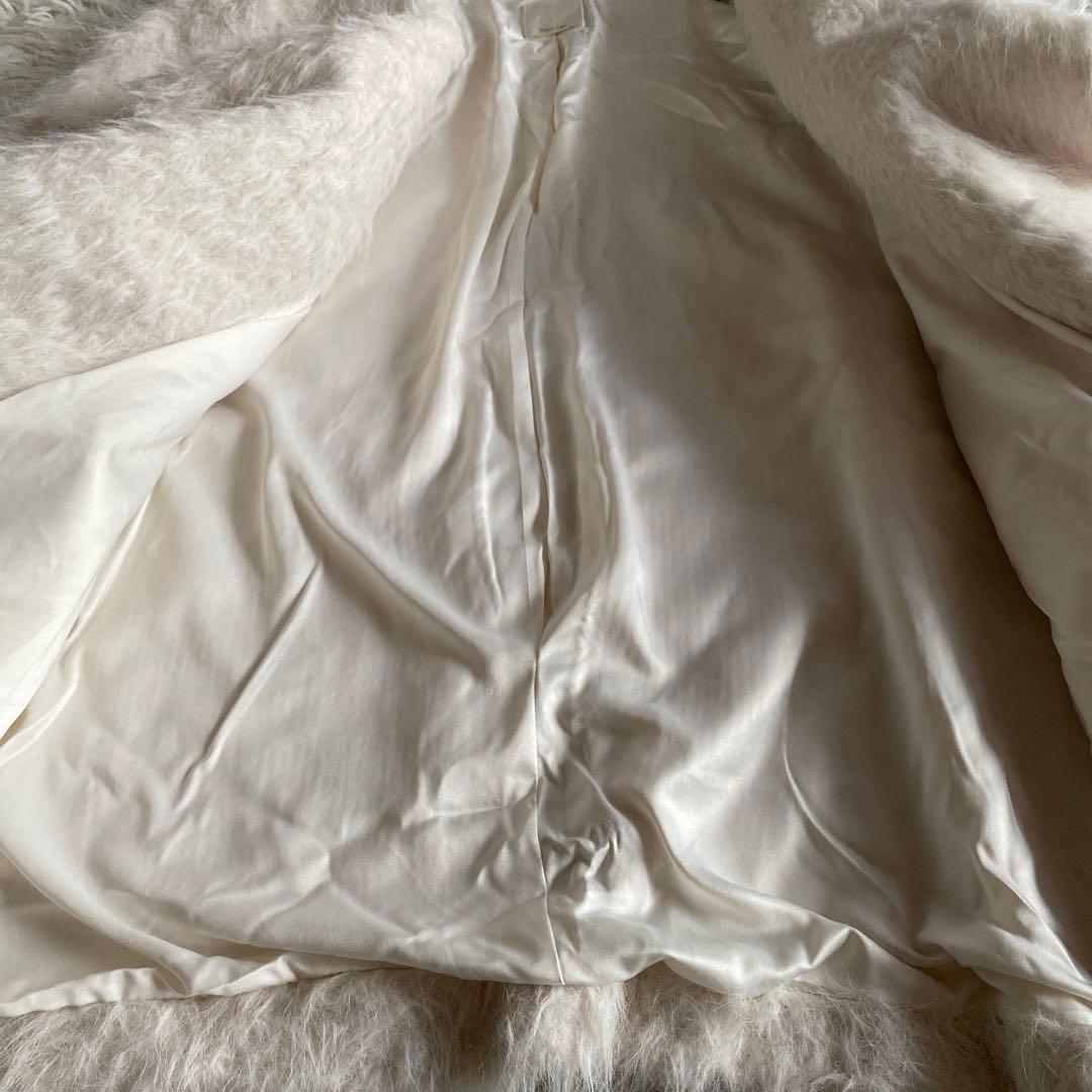 MIA❁グラムリップス　スタンドカラー FUR オーバーコート