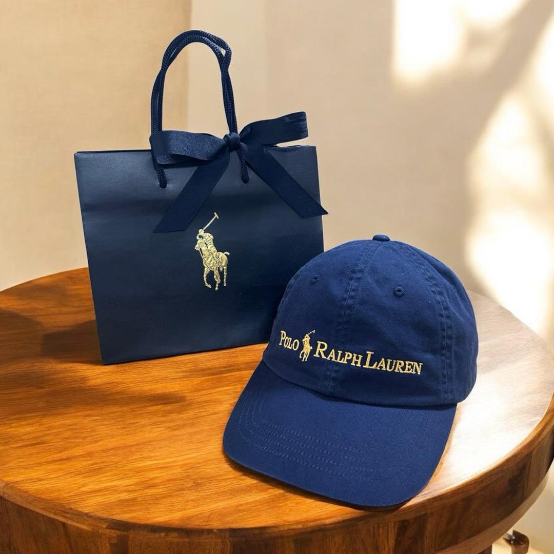 極美品❗️ビームス別注❗️Polo Gold Logo Collection CAP