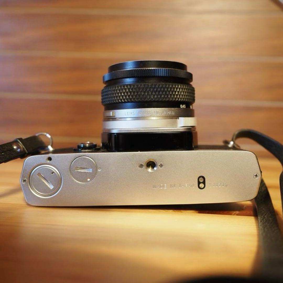 【ジャンク品】OLYMPUS OM-1一眼レフカメラ 50mmケース、レンズ付き