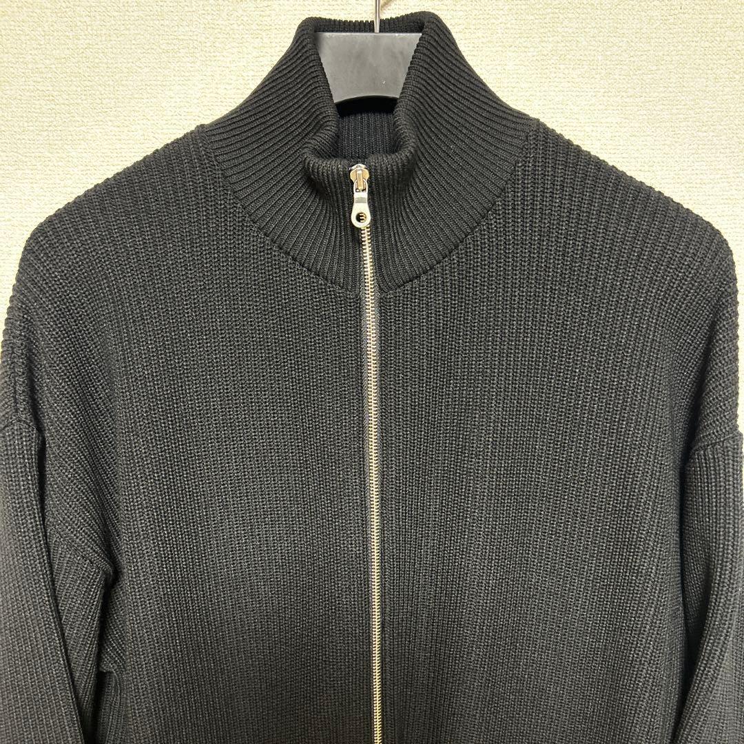 【バウンドウールドライバーズニット】ブラック(size:2)