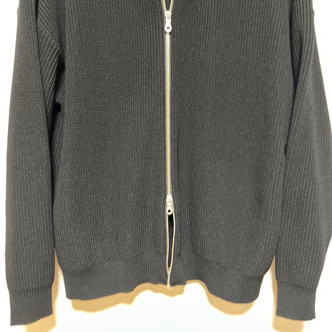 【バウンドウールドライバーズニット】ブラック(size:2)