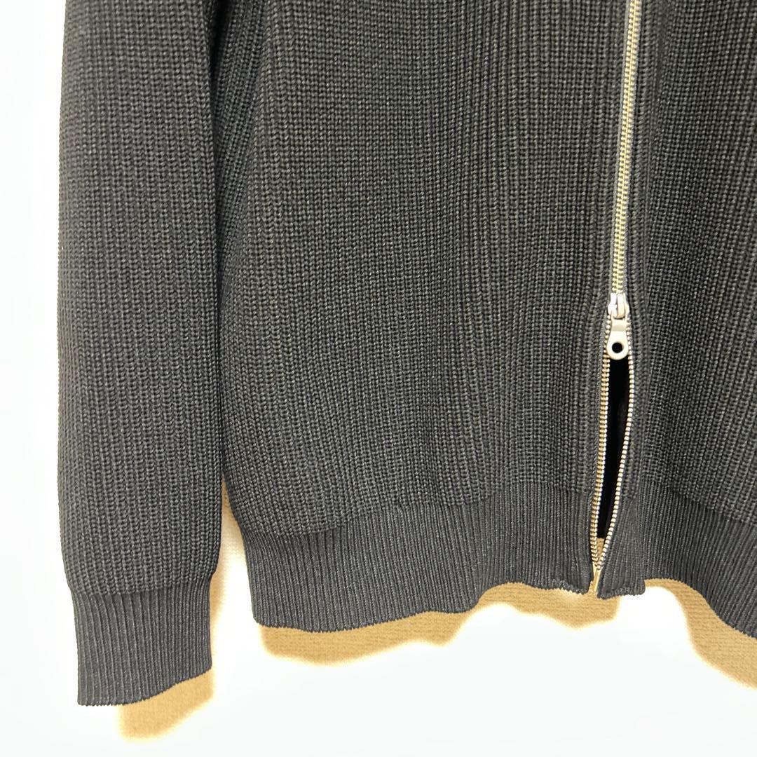 【バウンドウールドライバーズニット】ブラック(size:2)