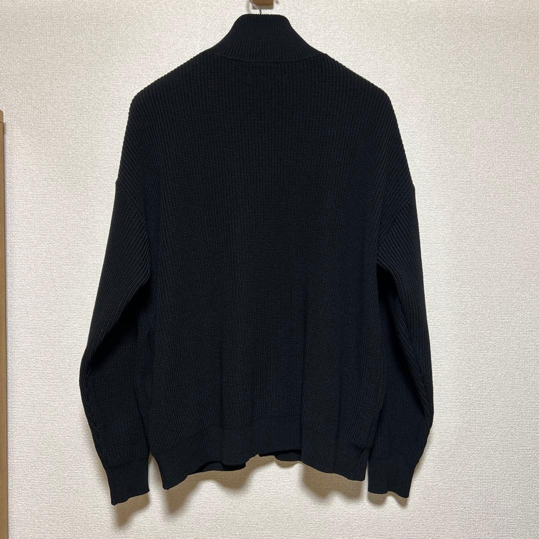 【バウンドウールドライバーズニット】ブラック(size:2)