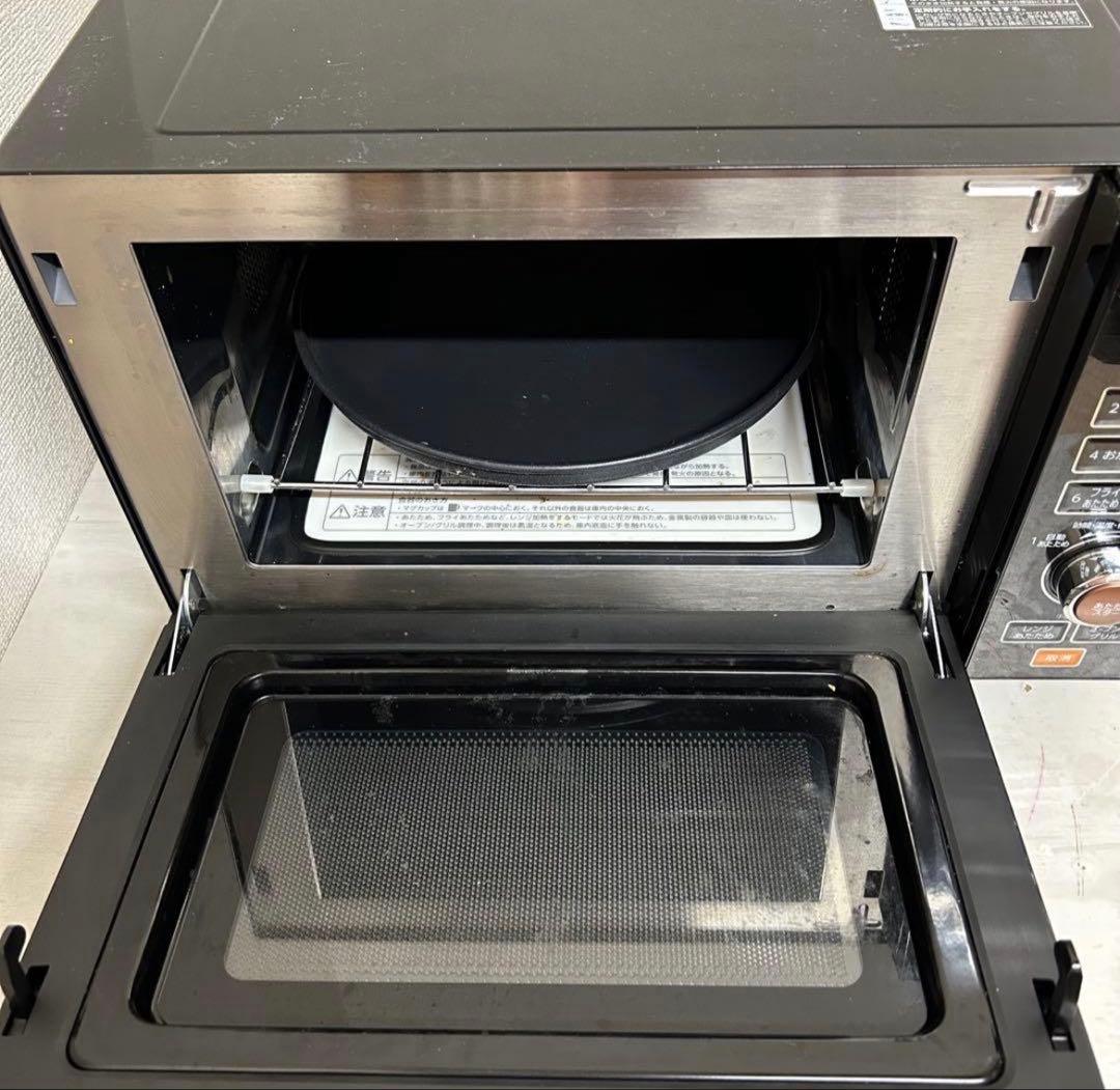 ツインバード オーブンレンジ ブラック 2021年製 MW-FS18B