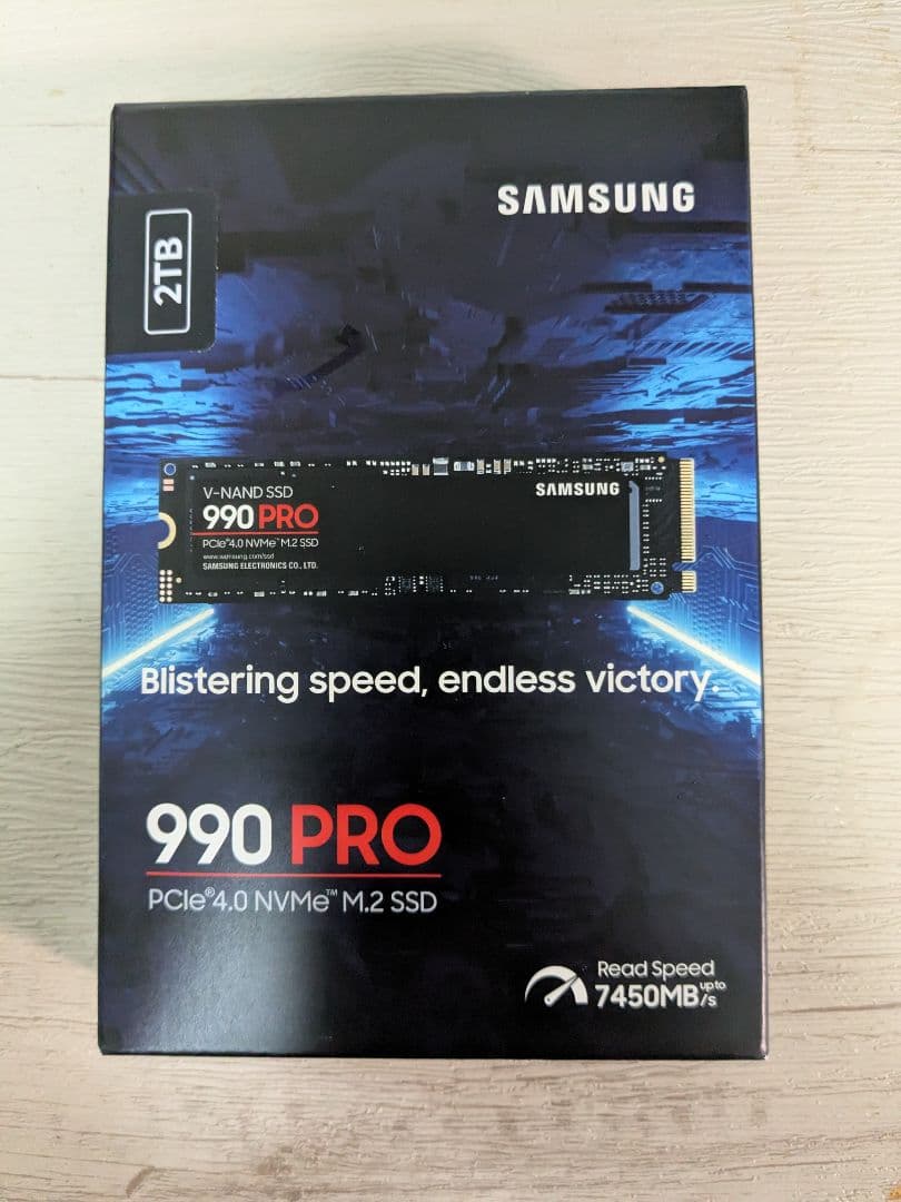 内蔵型SSD Samsung 990 PRO M.2 2TB SSD