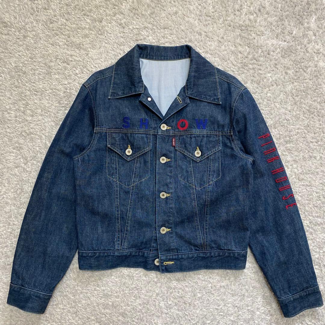 美品♪ ピンクハウス コレクション限定 デニムジャケット 99s パッチワーク