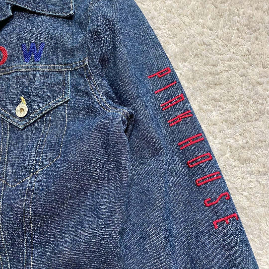 美品♪ ピンクハウス コレクション限定 デニムジャケット 99s パッチワーク