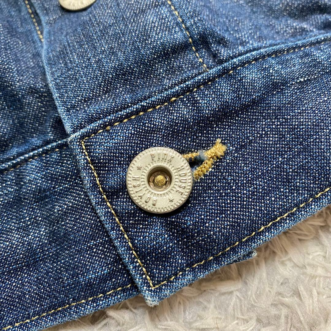 美品♪ ピンクハウス コレクション限定 デニムジャケット 99s パッチワーク