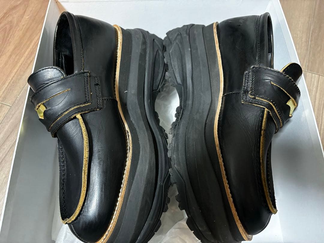 sacai レザー  ローファー