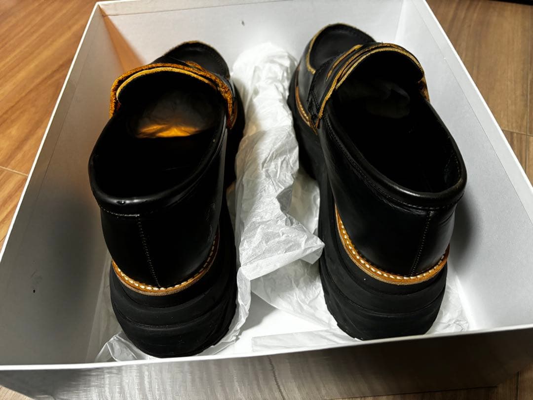 sacai レザー  ローファー