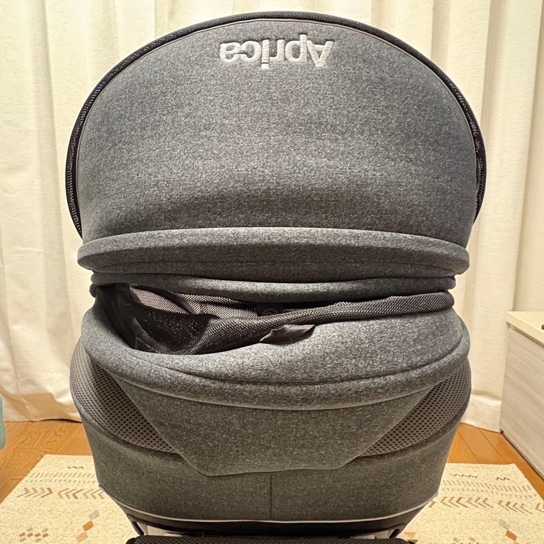 美品　アップリカ　チャイルドシート　クルリラプレミアムAB 回転式　ISOFIX