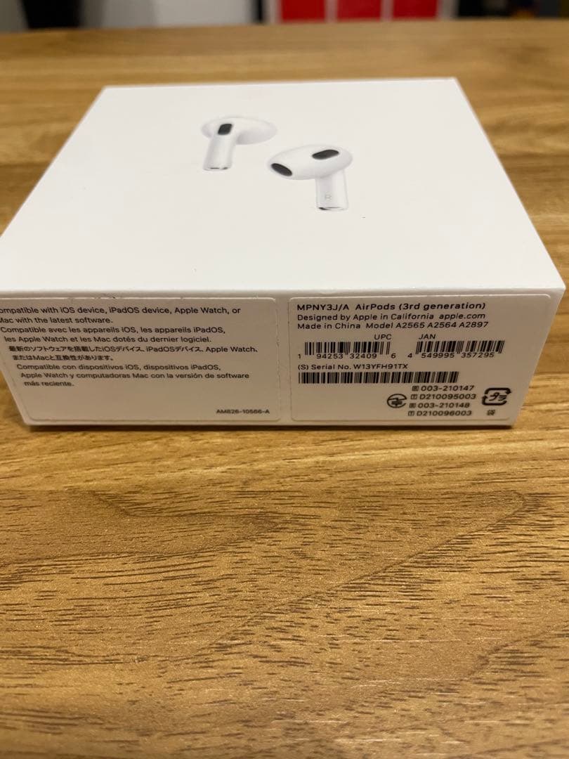 airpods 第3世代　本体 動作不良無し